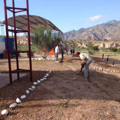 Trabajan en la instalaci�n de las plantas tratamiento de residuos s�lidos urbanos en Chamical y Sanagasta