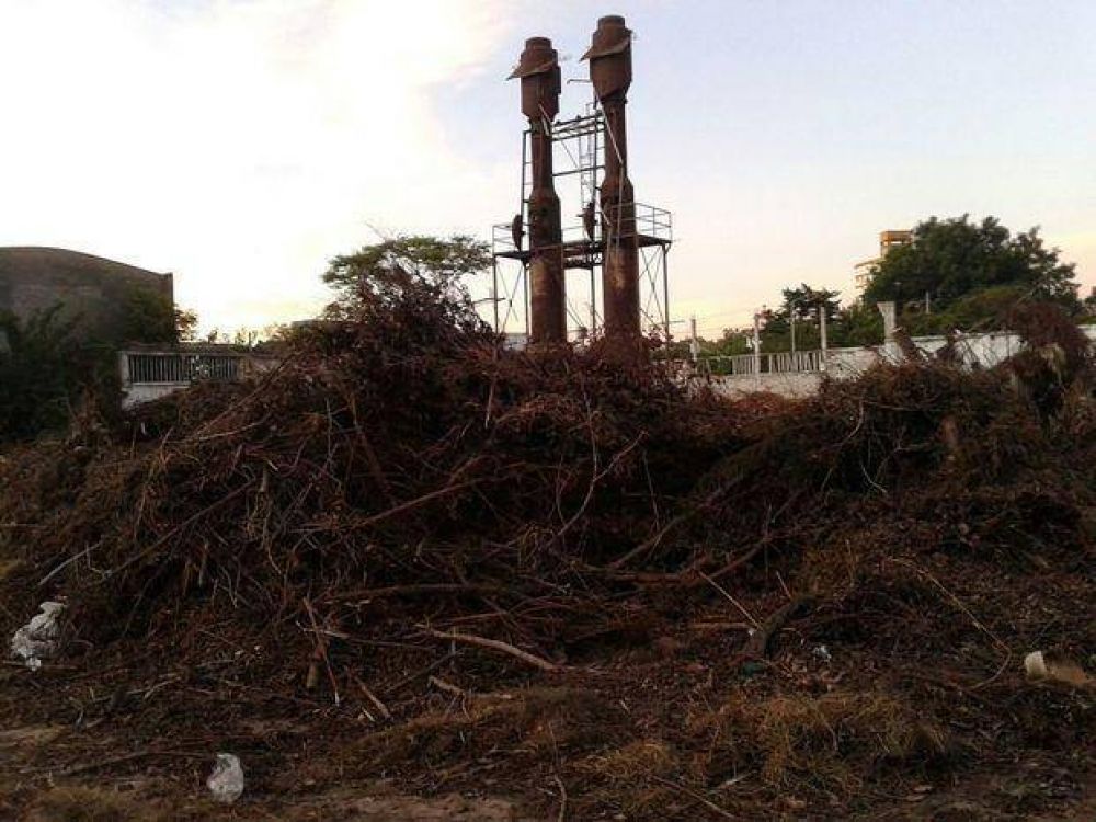 Preocupa el abandono y la basura en dos predios