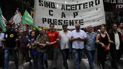 La izquierda se suma a la marcha de ATE por el protocolo antipiquetes