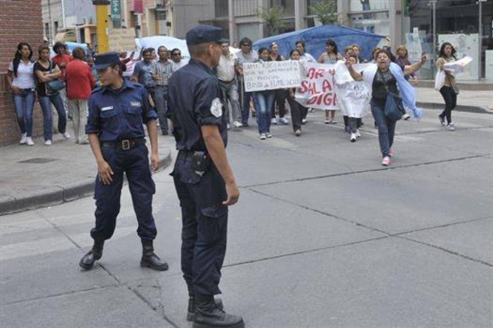  En Salta el protocolo antipiquetes no modificar el modo de accin policial
