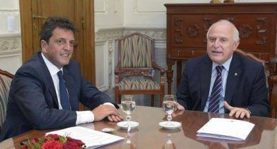 Lifschitz recibi� a Massa en Rosario