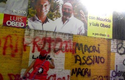 Movimientos sociales escracharon la sede provincial del PRO