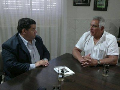 Jorge Nedela se reuni� con el �Pata� Medina para coordinar una agenda de trabajo en conjunto
