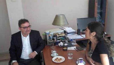 Walther se reuni� con S�enz y Jalil