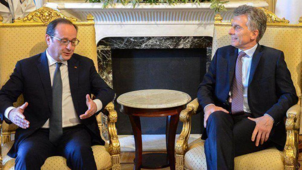 La nueva poltica exterior: los 7 puntos del acuerdo que Mauricio Macri firm con Hollande