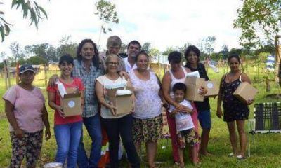 Candelaria: Gestionaron la entrega de botiquines para familias del barrio Nueva Santa Cecilia