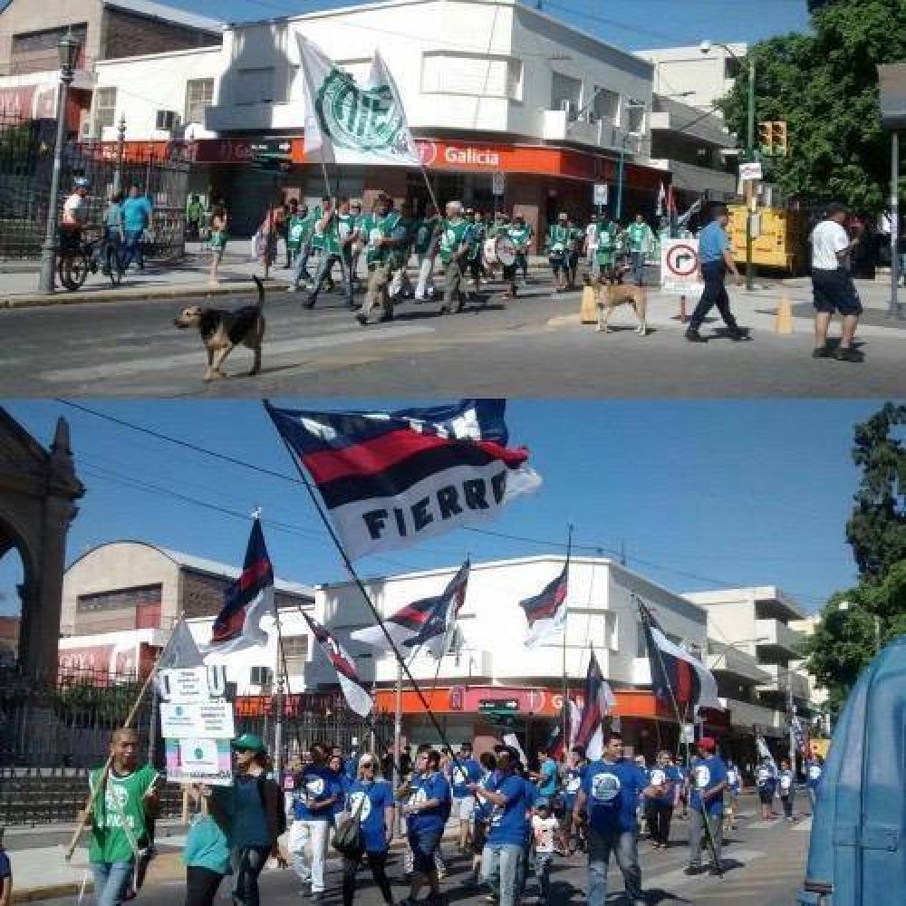 Estatales riojanos marcharon contra las pol�ticas de Macri