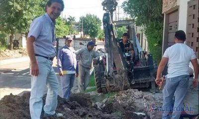 Finalizan red cloacal en unos 1.700 metros en dos barrios