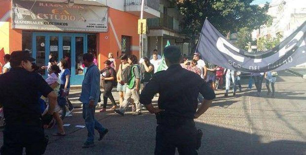 Afiliados y empleados de ATE se movilizaron en la Capital