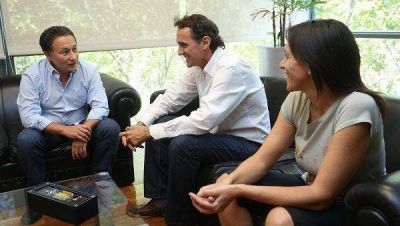 Katopodis y Ceballos mantuvieron una reuni�n de trabajo en San Mart�n