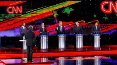 Alta tensi�n entre los aspirantes a la Casa Blanca en el d�cimo debate republicano