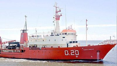 Nueva campa�a oceanogr�fica del buque Puerto Deseado