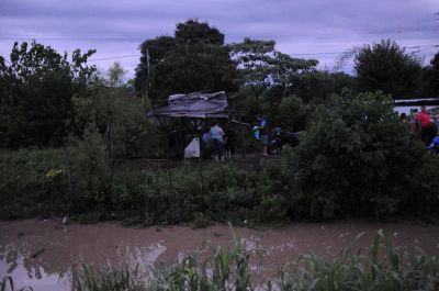 Seg�n Manzur, el efecto de la crecida no fue m�s fuerte gracias a las obras