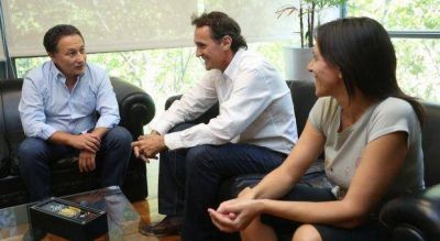 �Volver a las fuentes?: Ceballos, de Libres del Sur, se mostr� junto a Katopodis