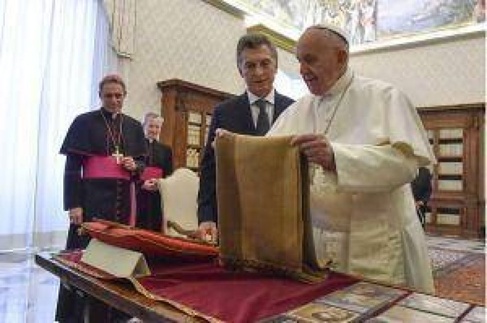 Macri destac coincidencias y el apoyo del Papa en la lucha contra la corrupcin y la droga
