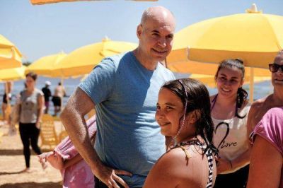 Horacio Rodr�guez Larreta visit� el Parque de los Ni�os
