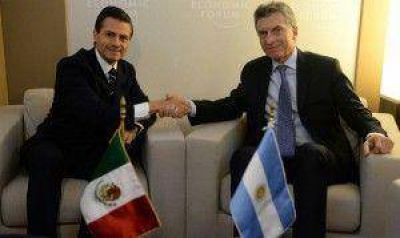 Pe�a Nieto piensa visitar la Argentina en julio para activar el comercio bilateral
