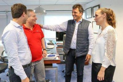 Intendente del FpV se reuni� con Massa