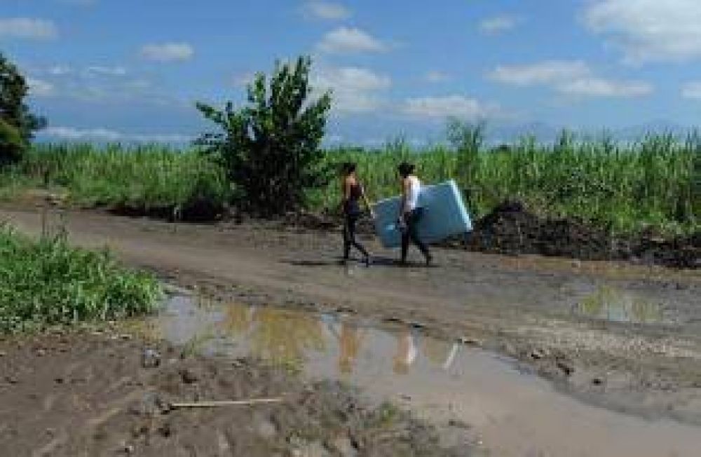 Pobladores del sur dependen de la solidaridad y del Estado