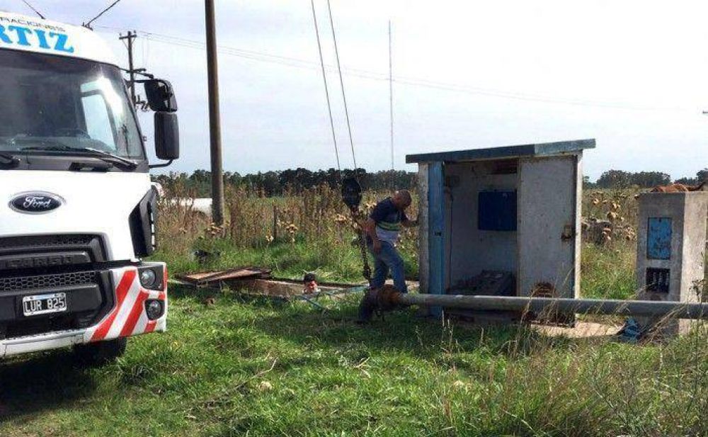 SIGUEN LOS ARREGLOS DE POZOS DE AGUA
