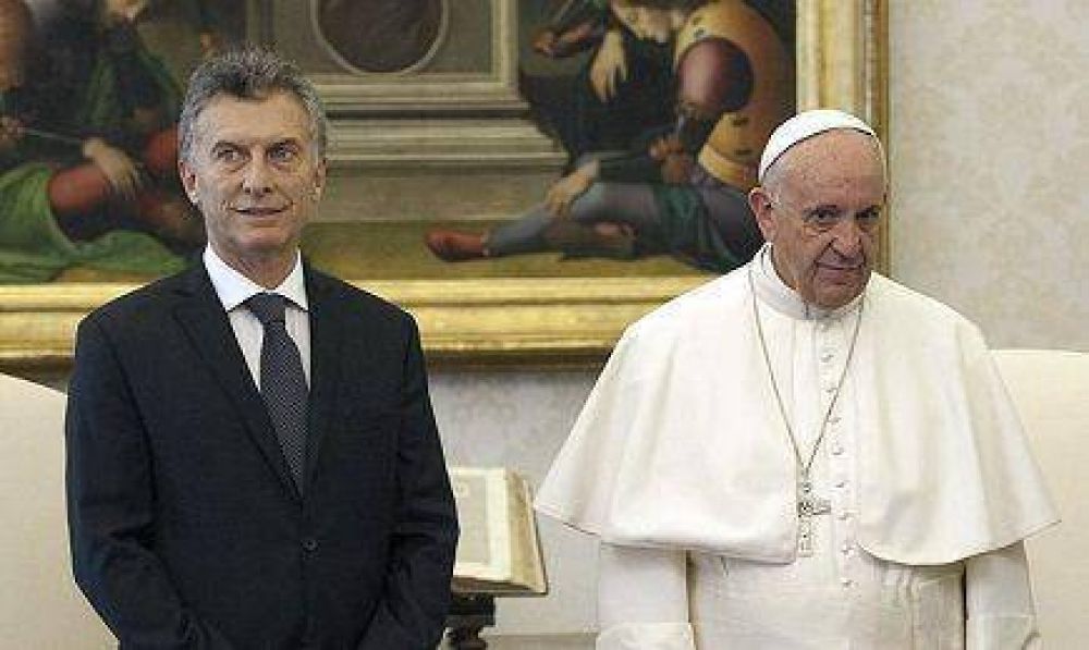 Papa - Macri. Una relación que recién se empieza a construir