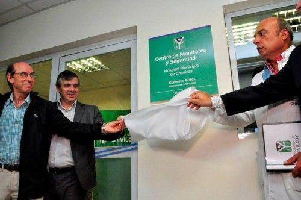 Se inaugur� el Centro de Monitoreo y Seguridad del Hospital de Chivilcoy