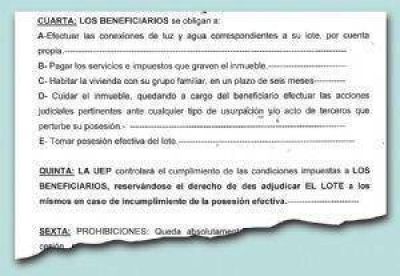 Reclaman la entrega de tierras a la Secretar�a de la Vivienda