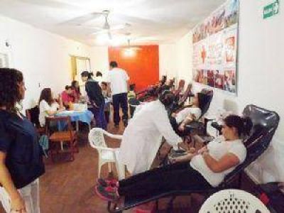 Exitosa jornada de registro de dadores de sangre y m�dula �sea