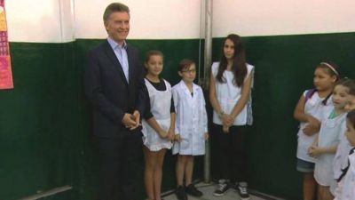 Macri anunci� un proyecto para que los chicos empiecen la escuela a los 3 a�os