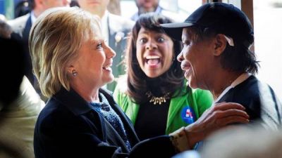 Trump y Hillary, en un d�a clave camino hacia la Casa Blanca