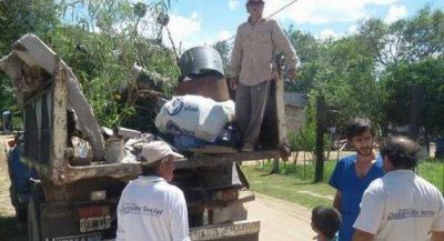 Contin�a el cronograma de descacharrado en los barrios