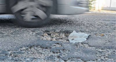 Apuran el inicio de los trabajos para tapar 75 mil baches en Bah�a Blanca