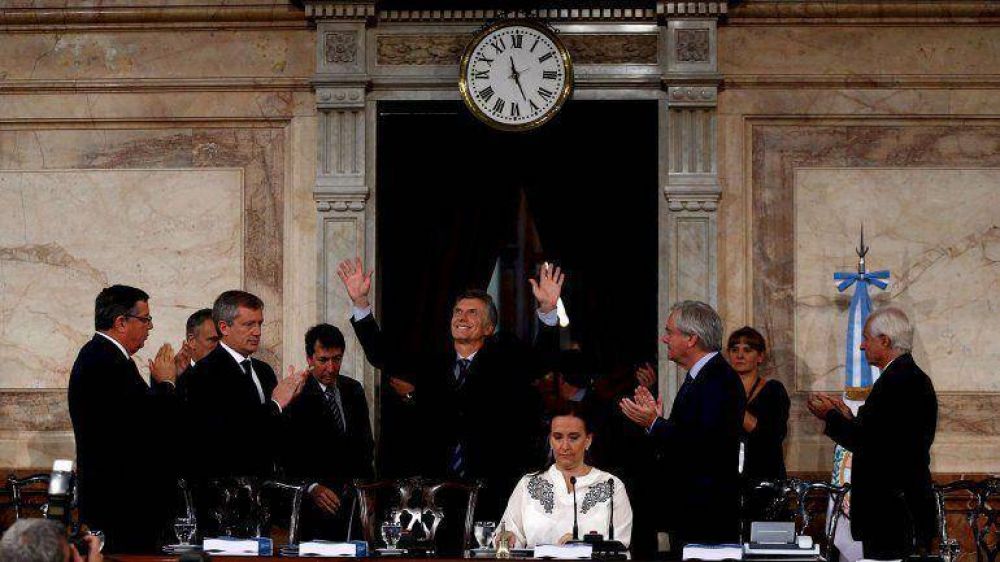 Mauricio Macri inaugur� el a�o legislativo con cr�ticas a la anterior gesti�n y promesas de cambio