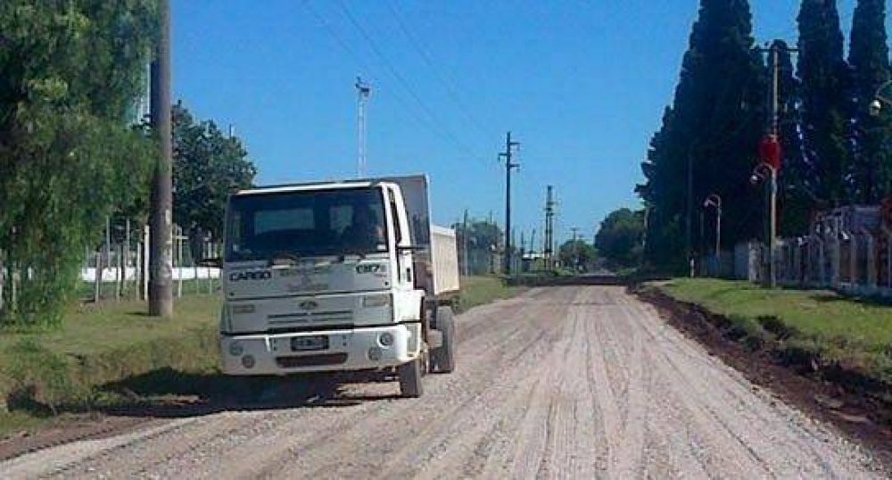 Se licit� la compra de material para el mejorado de calles