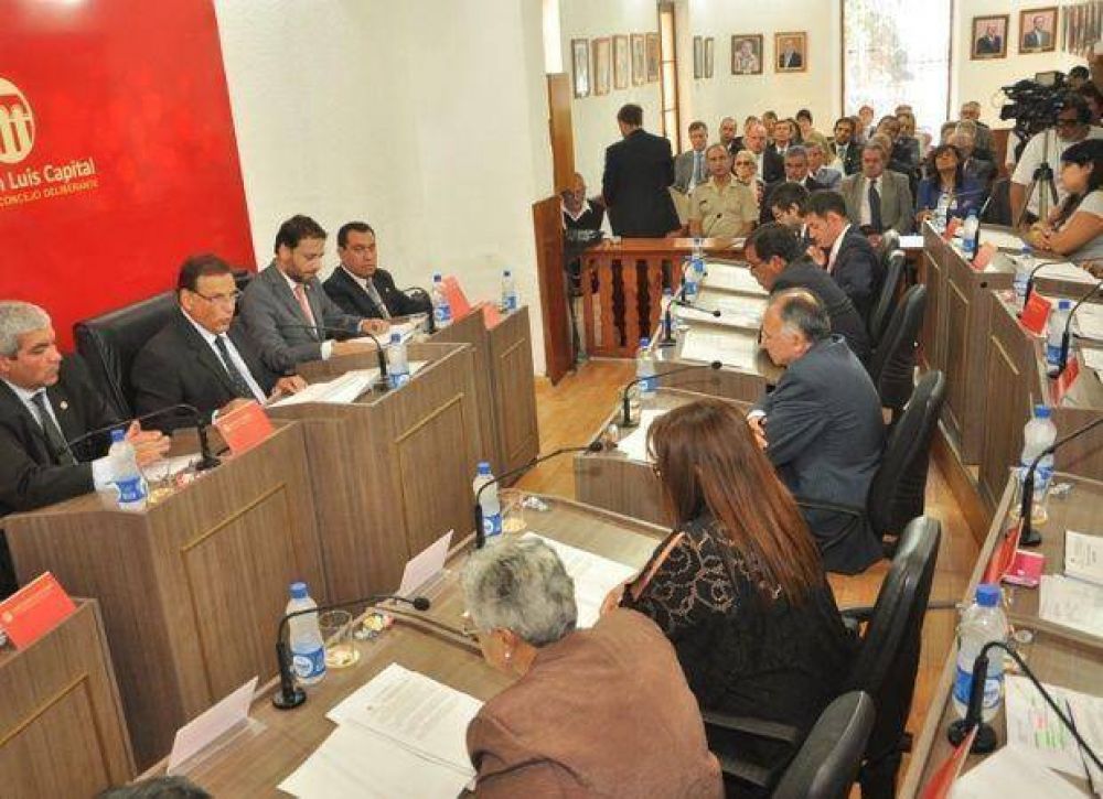 San Luis: Ponce abri� el Per�odo de Sesiones Ordinarias del Concejo Deliberante