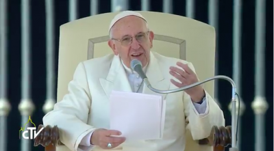 El Papa: �La salvaci�n es siempre un don gratuito de Dios�