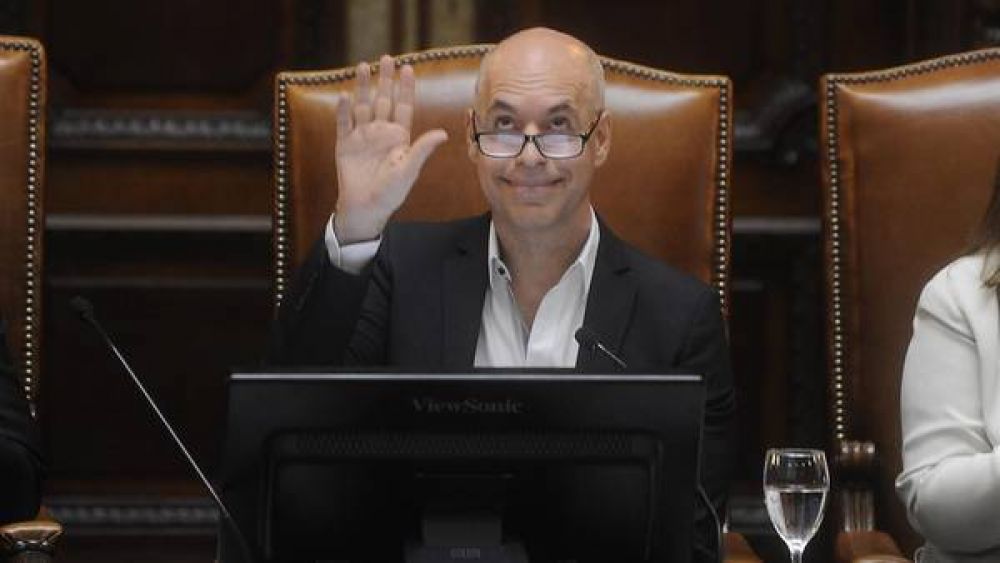 Ampliaci�n del Metrobus y construcci�n de 30 nuevas escuelas, los ejes del discurso de Larreta