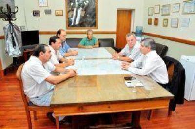 El intendente recibi� a las autoridades de la UCR local
