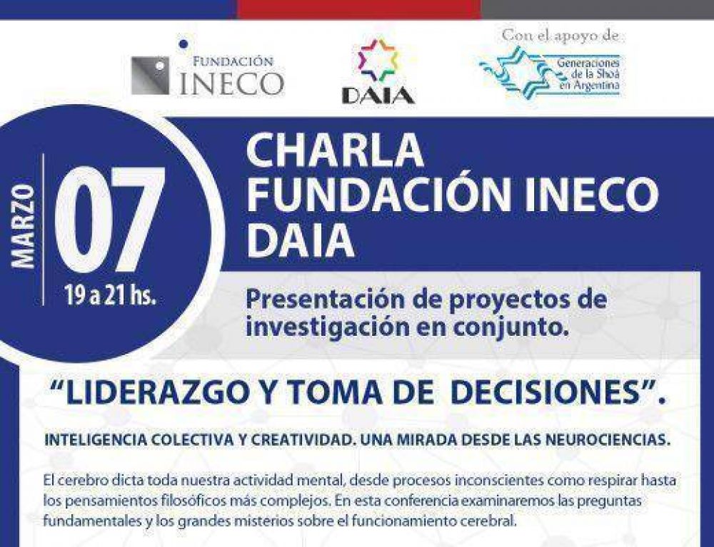 La Fundacin INECO y la DAIA lanzarn un proyecto de investigacin sobre los sobrevivientes de la Sho