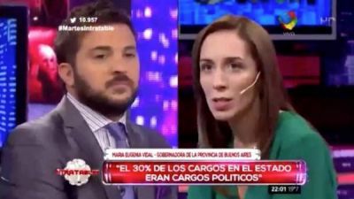 Vidal dej� mudo a Brancatelli, en una discusi�n por obras en la provincia de Buenos Aires