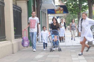 Balagu�, entre paritaria y clases: 