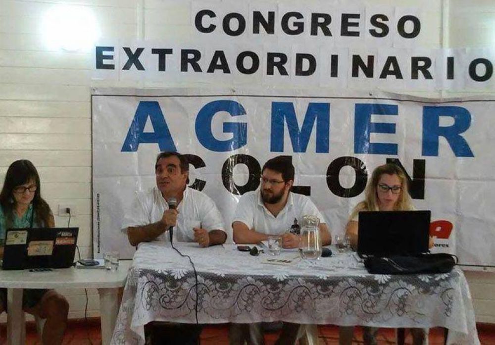El congreso de Agmer resolvi� por unanimidad asistir a la audiencia de conciliaci�n