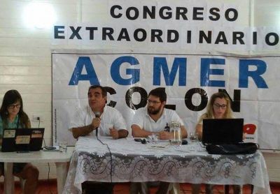El congreso de Agmer resolvi� por unanimidad asistir a la audiencia de conciliaci�n