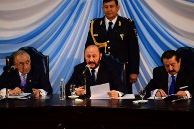 Insfran inst� a proteger la dignidad del pueblo m�s all� de las bander�as