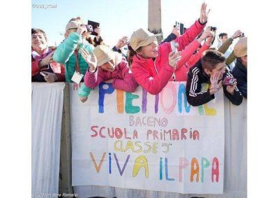 La voz de los fieles en Roma con el Papa