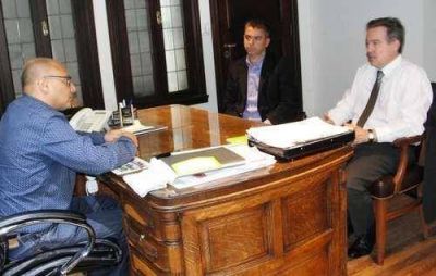El intendente se reuni� con el fiscal general de Mar del Plata