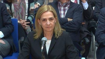 La infanta Cristina se declar� inocente