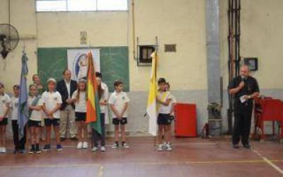 Saladillo: Salom�n encabez� un acto en el Instituto Ni�o Jes�s
