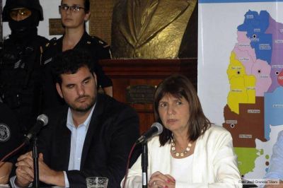 Bullrich asegur� que desde su asunci�n se secuestr� el doble de droga que en el mismo lapso del a�o pasado