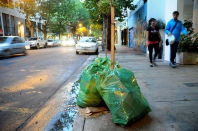 Mar del Plata amaneci� con basura en las calles